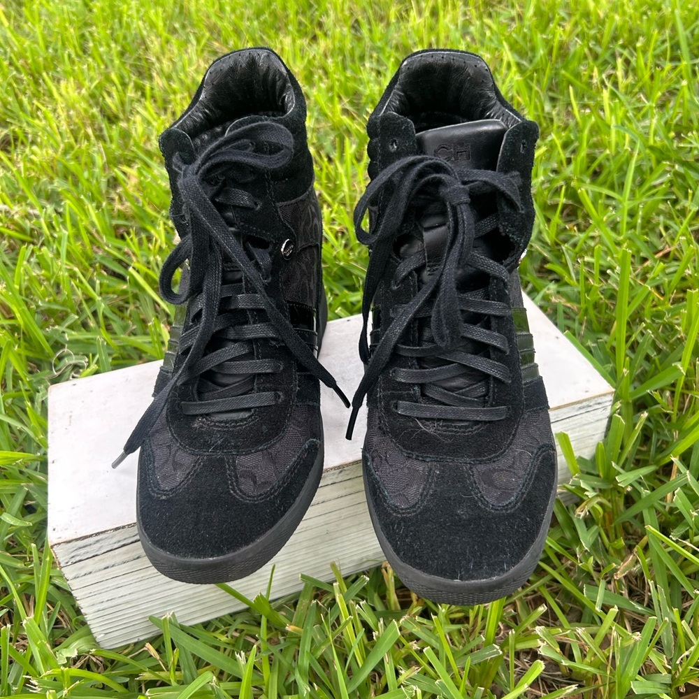 Coach Alara Black Heeled - Picture 3 of 9